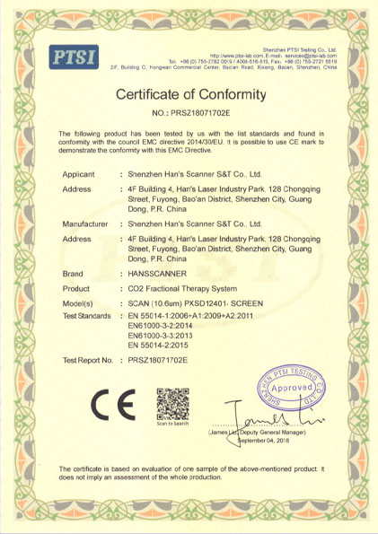 hansscanner certificate of conformity11